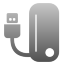Hard Data Disk External Icon 64x64 png